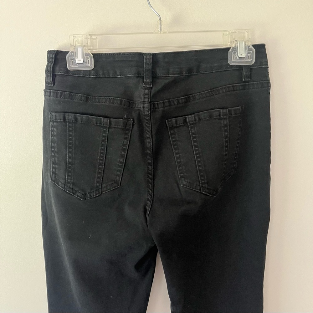 A.Z.I Black Embroidered Jeans 4 - Picture 5 of 6